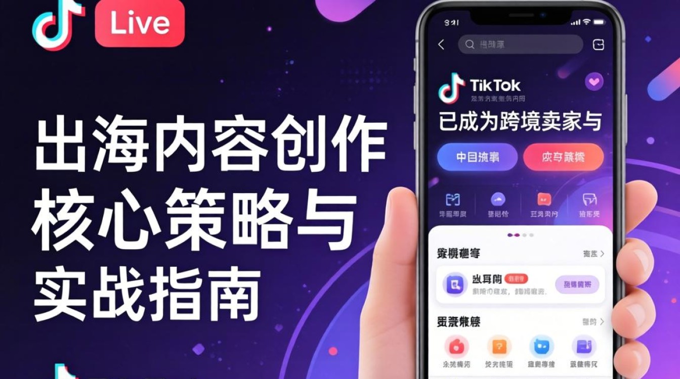 TikTok 左上角 live 出海内容创作技巧