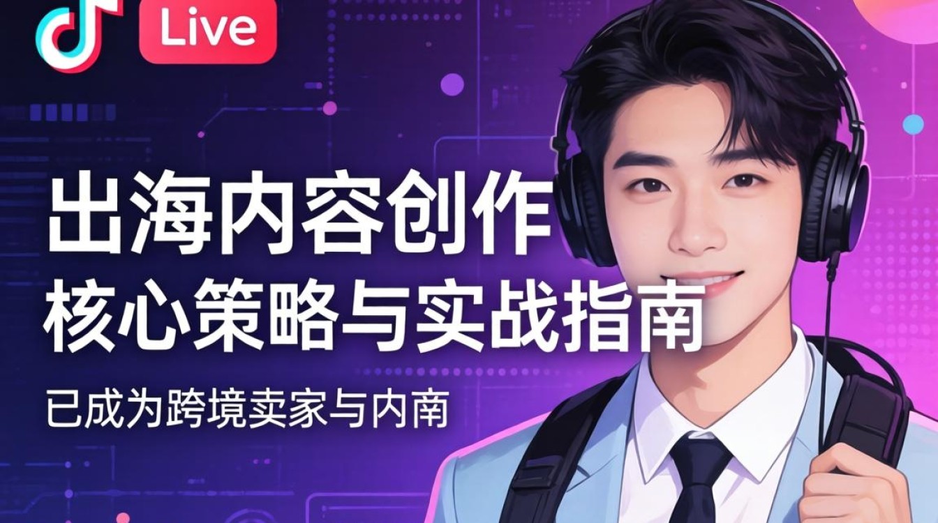 TikTok 左上角 live 出海内容创作技巧