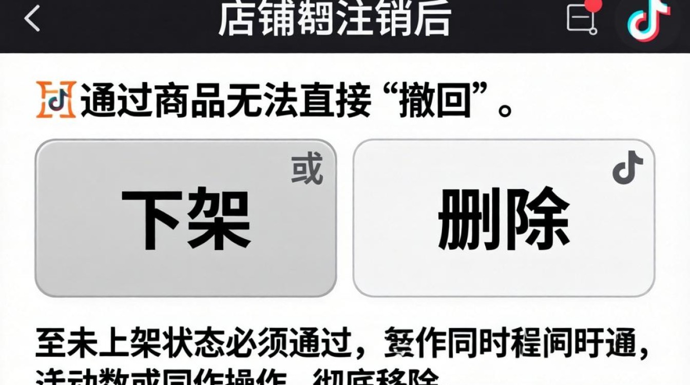 抖音退店了怎么撤回商品