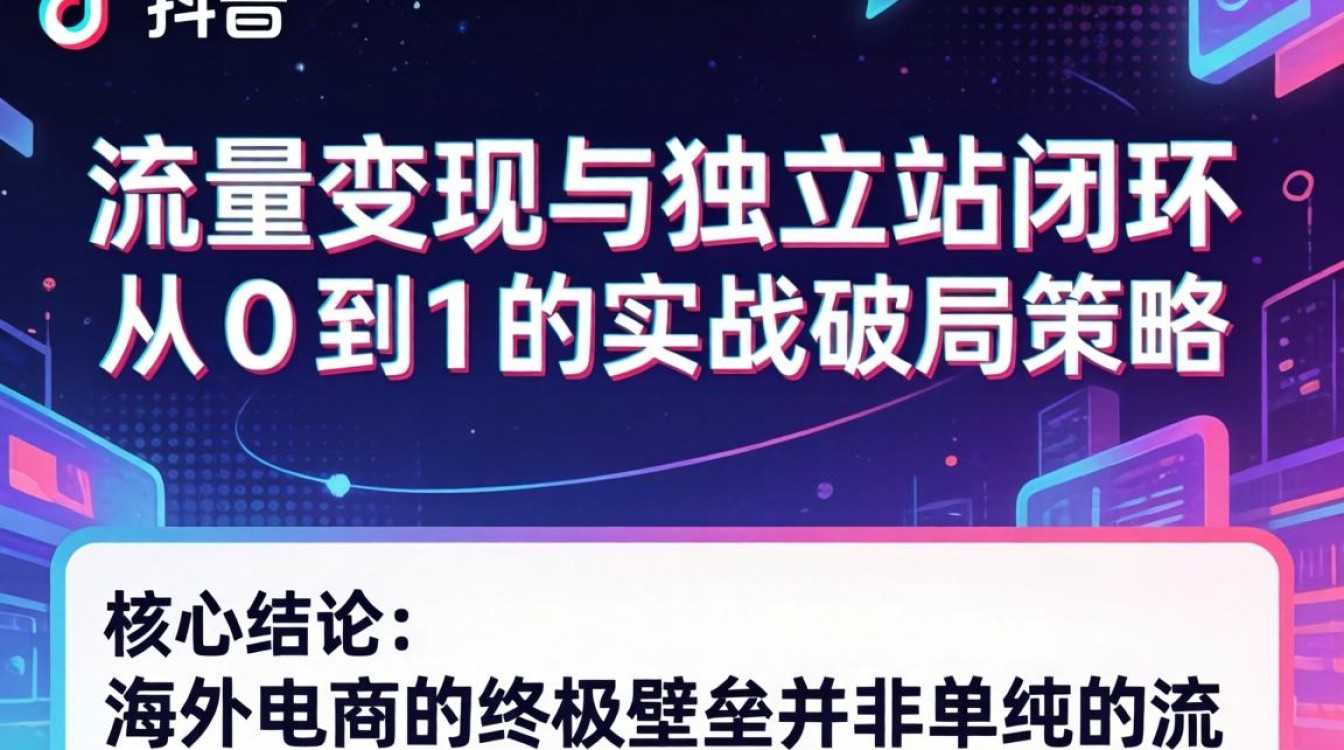 TikTok 培训孵化加盟代理独立站建站海外电商指南