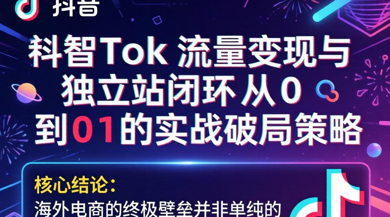 TikTok 培训孵化加盟代理独立站建站海外电商指南