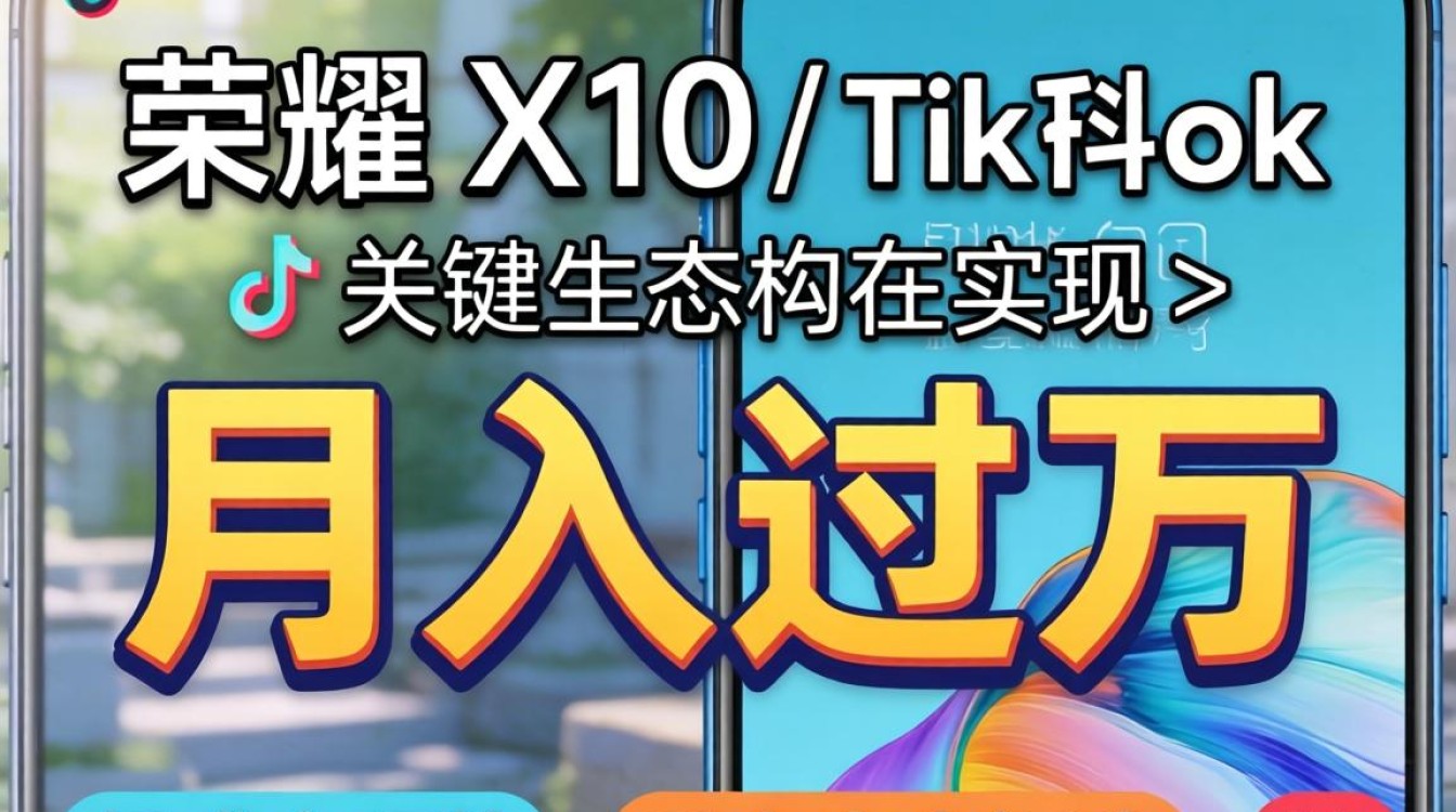 TikTok 荣耀 x10 变现技巧