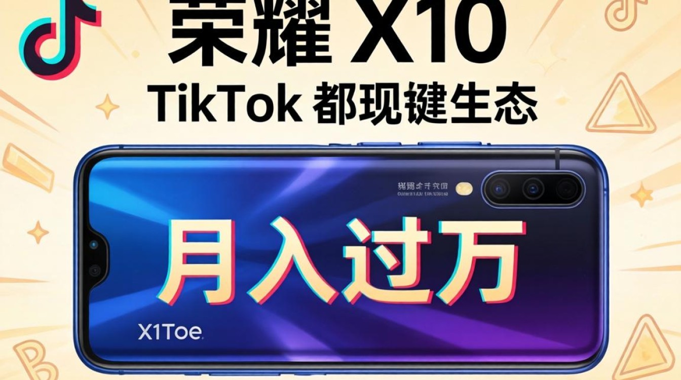 TikTok 荣耀 x10 变现技巧