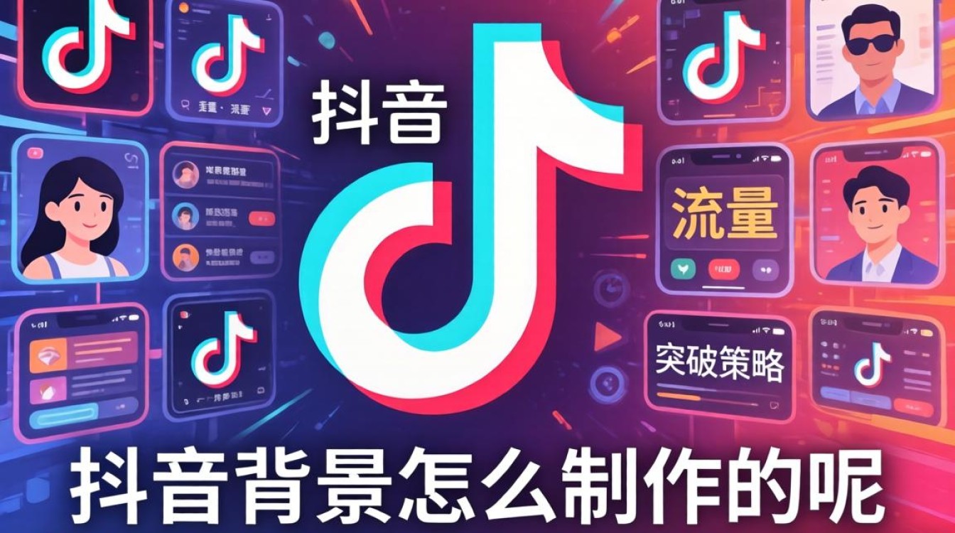 抖音的背景怎么制作的呢