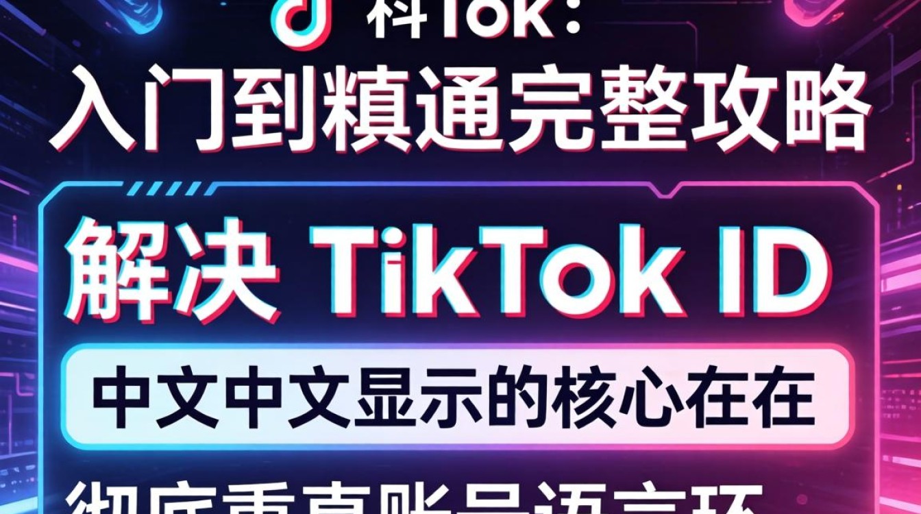 TikTok id显示中文原因及修改方法