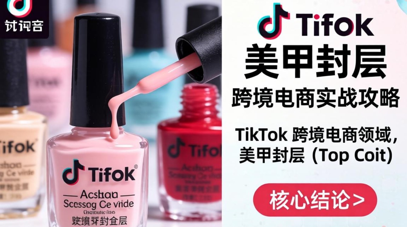 TikTok 美甲封层怎么做