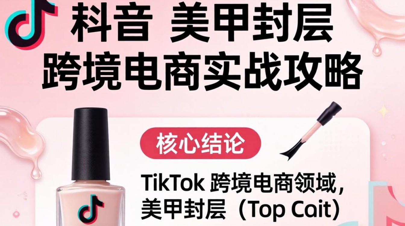 TikTok 美甲封层怎么做