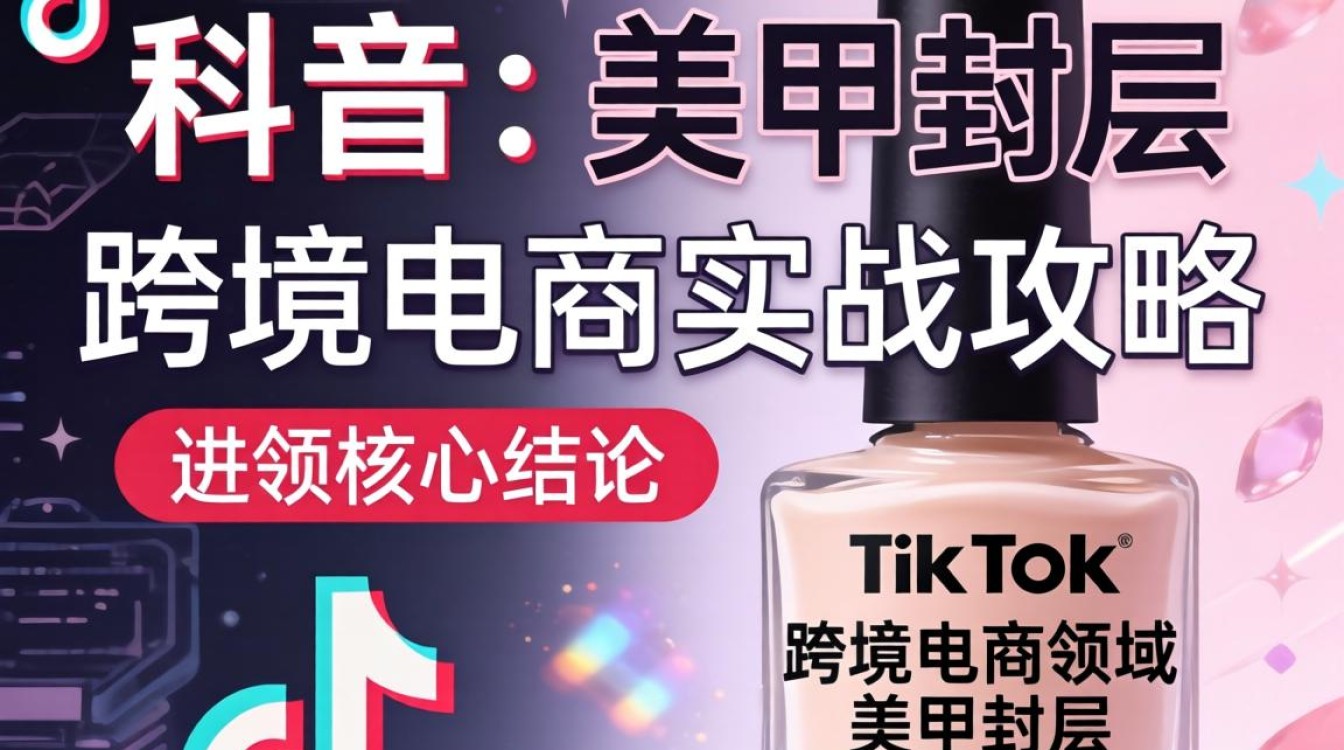 TikTok 美甲封层怎么做