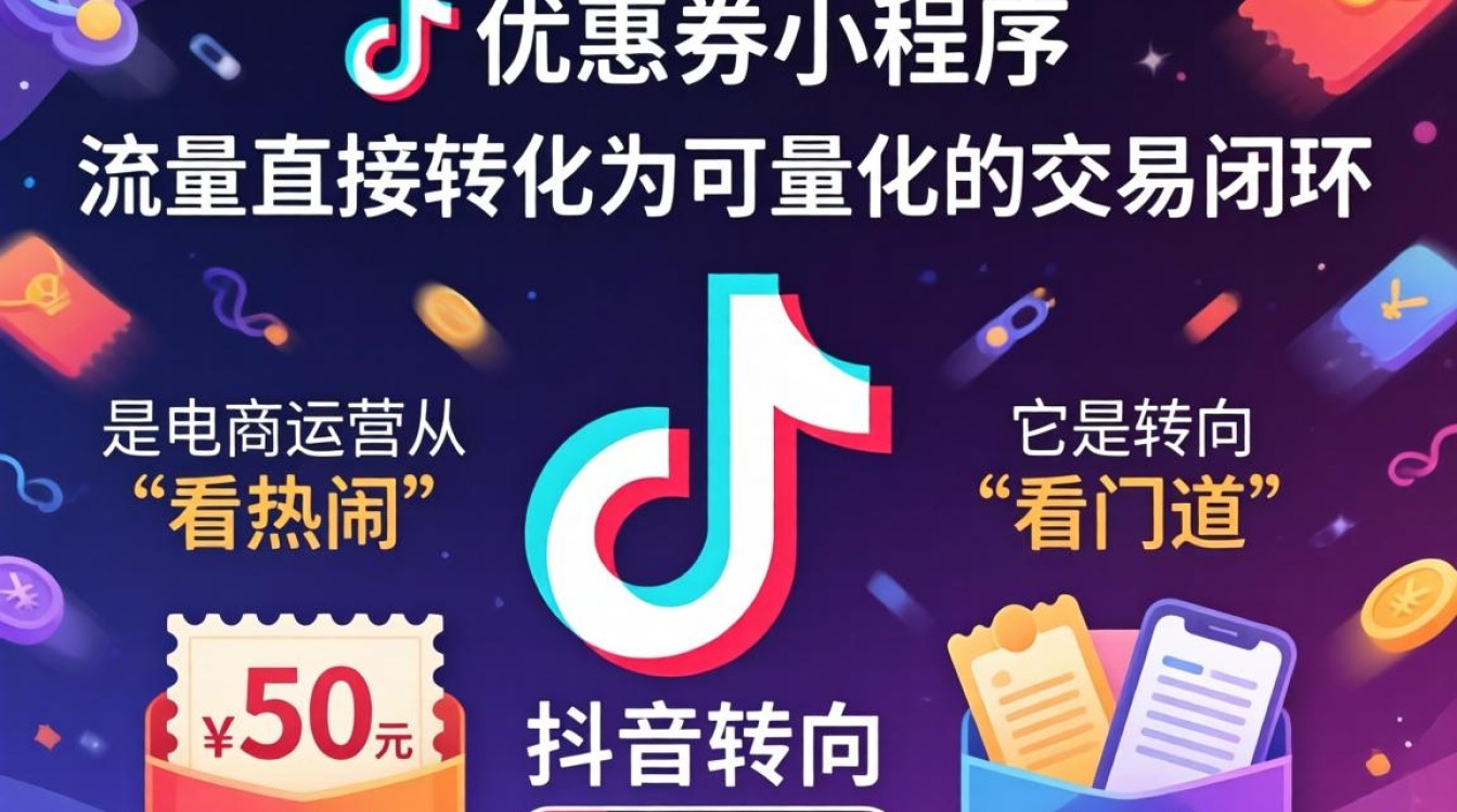 抖音优惠劵小程序怎么用