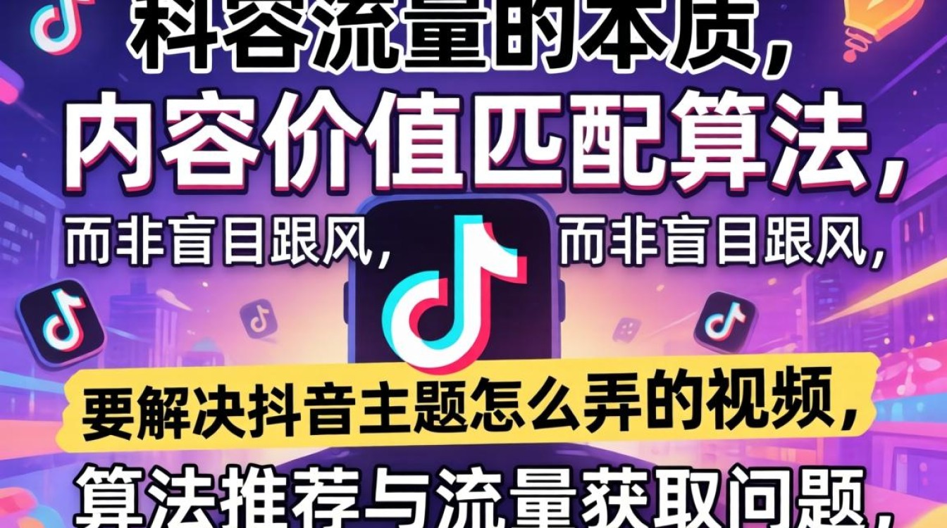 抖音主题视频制作与算法推荐流量获取技巧