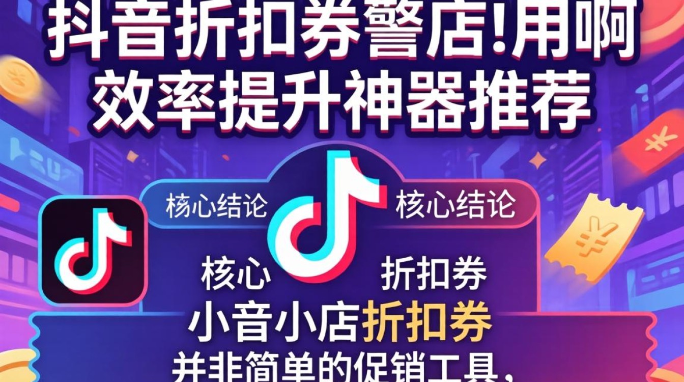 抖音小店折扣券怎么用啊