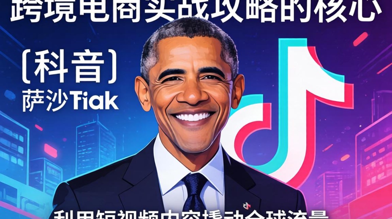 TikTok 萨沙奥巴马跨境电商实战攻略