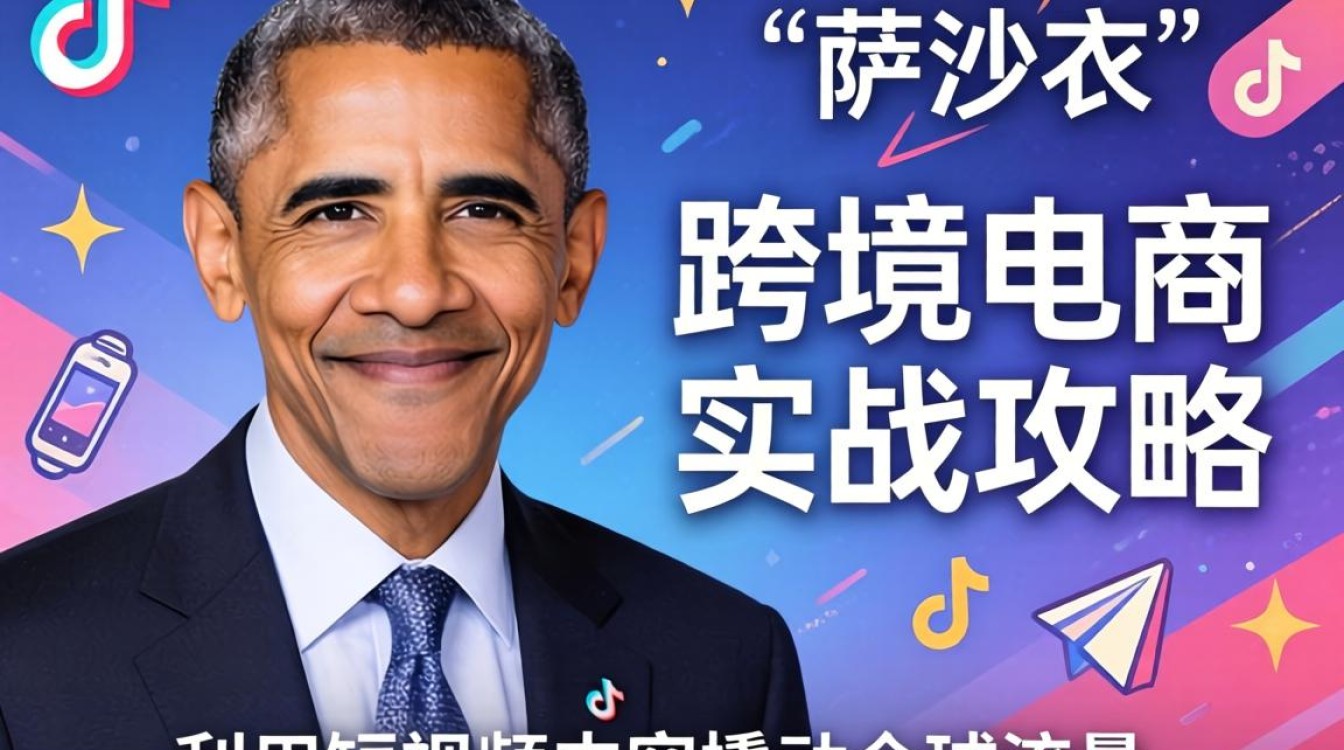 TikTok 萨沙奥巴马跨境电商实战攻略