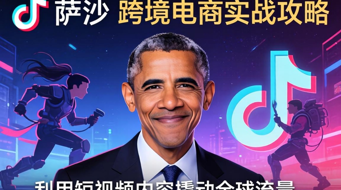 TikTok 萨沙奥巴马跨境电商实战攻略