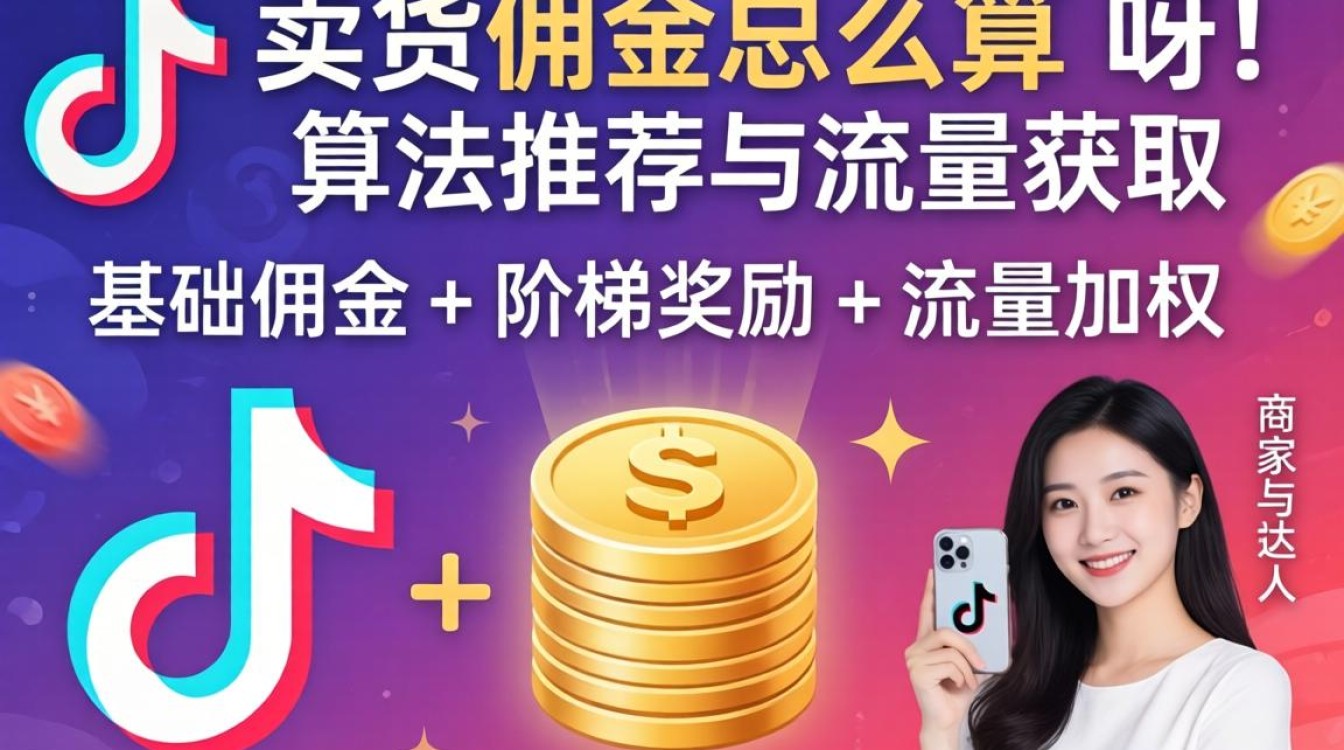 抖音卖货佣金怎么算的呀