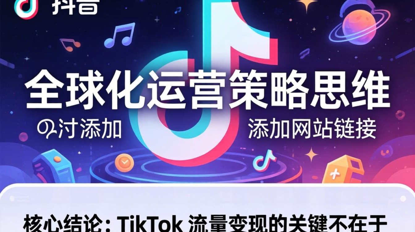 TikTok 怎么添加网站链接