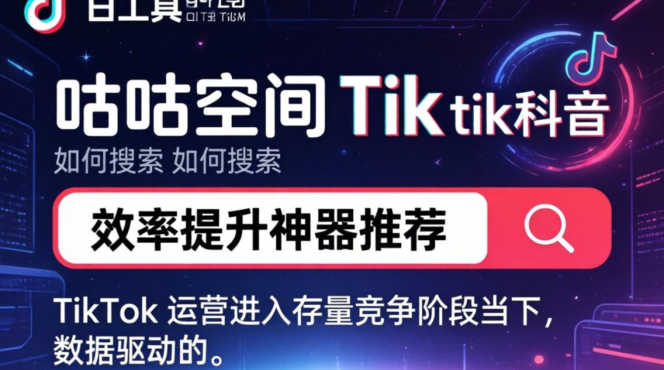 咕咕空间tiktok如何搜索