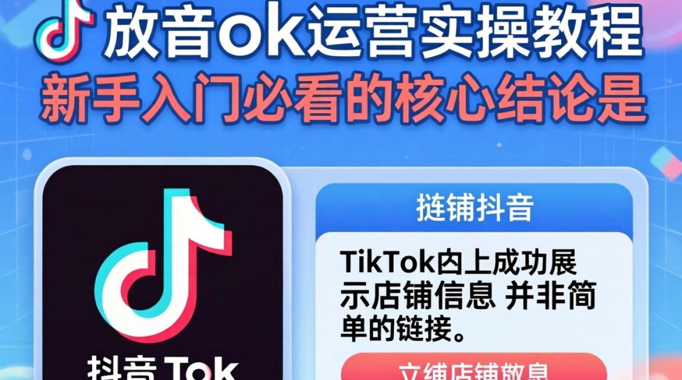 TikTok 如何放店铺信息