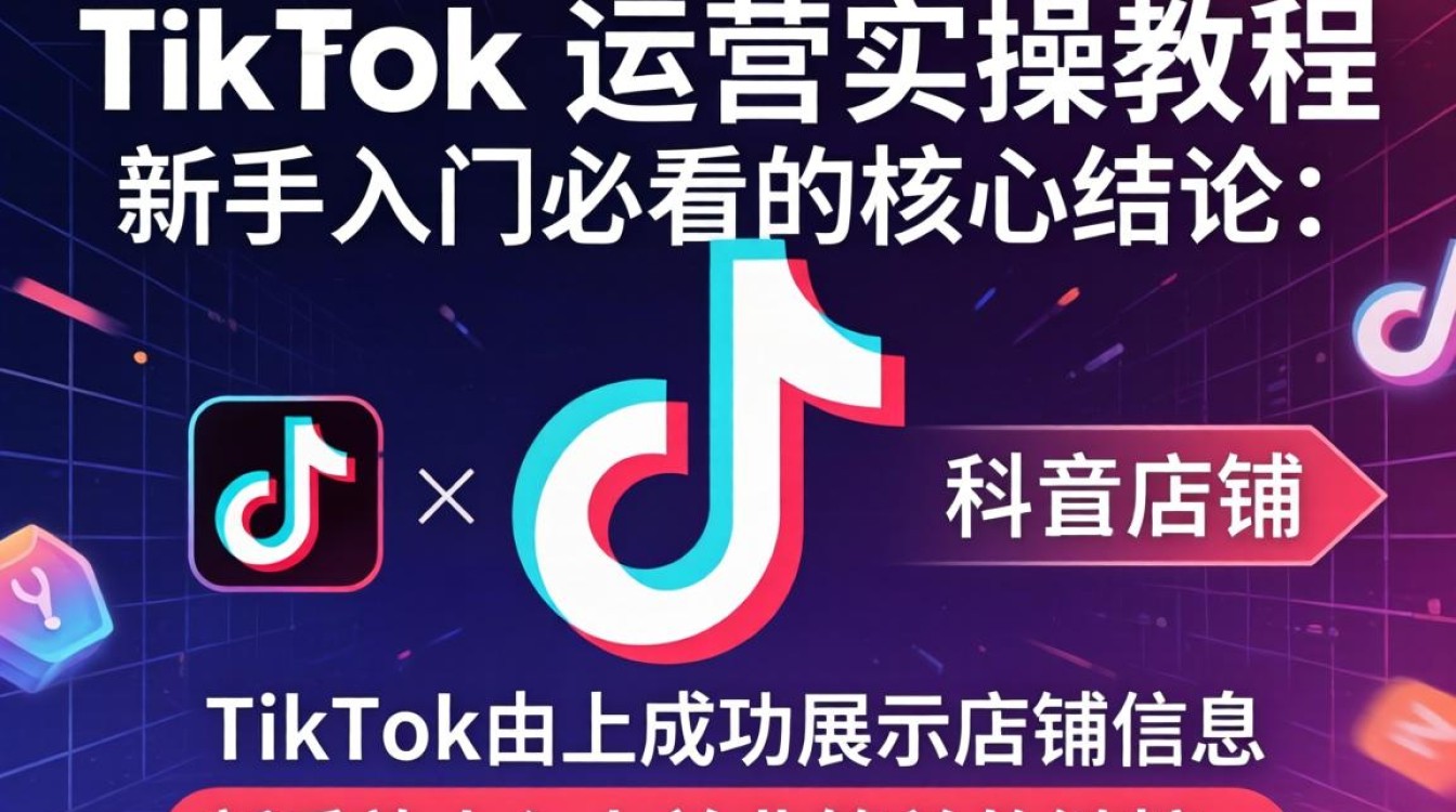 TikTok 如何放店铺信息