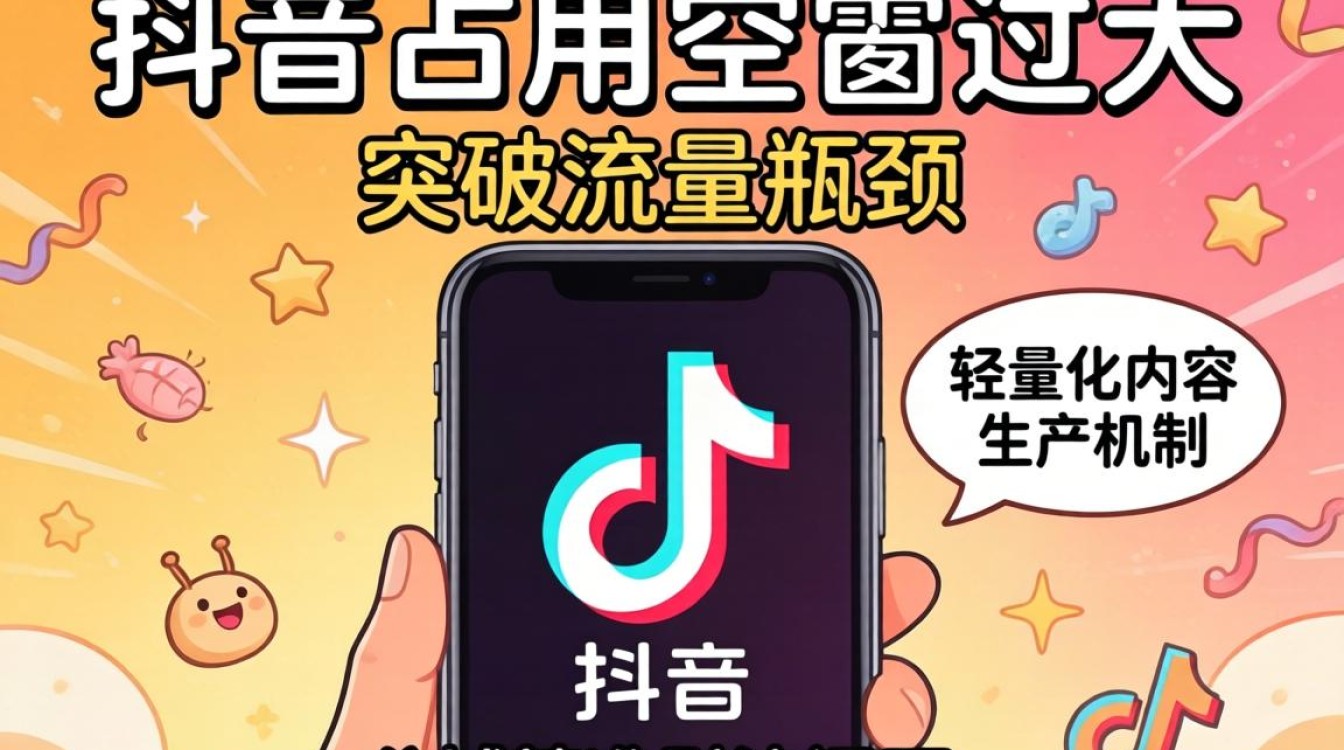 抖音设置不占内存怎么办