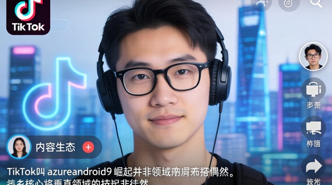 TikTok 叫 azureandroid9 内容创作技巧