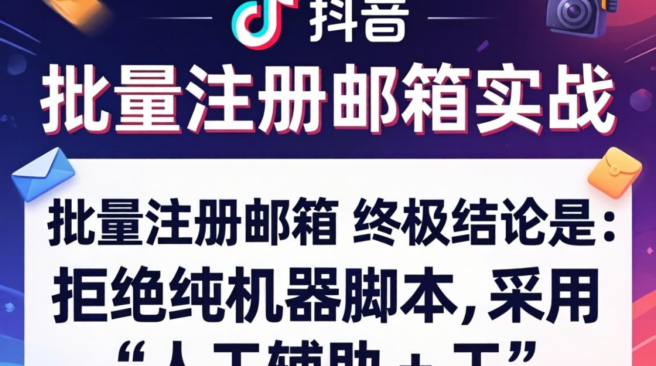TikTok 如何批量注册邮箱