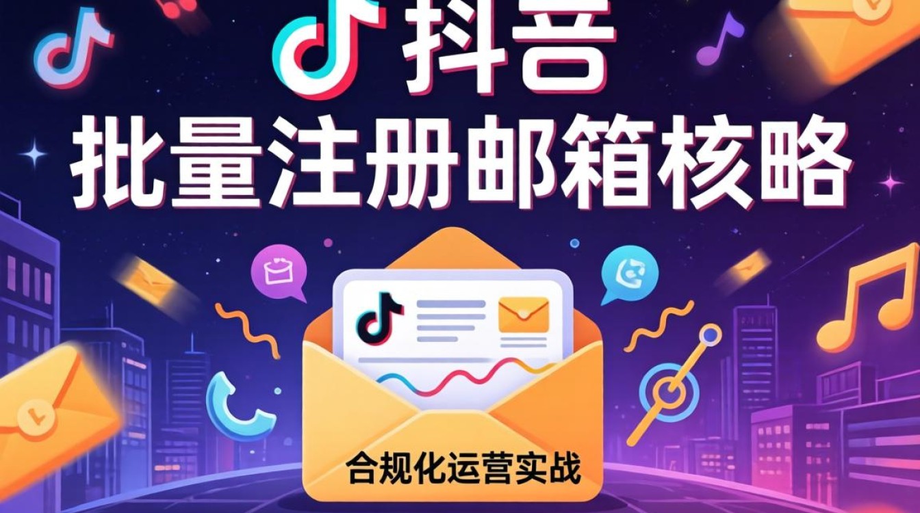 TikTok 如何批量注册邮箱