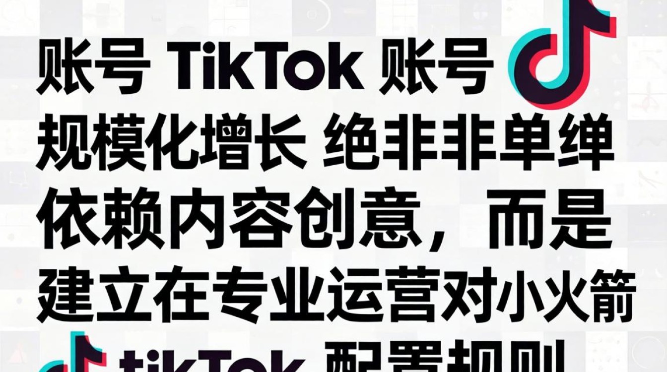专业运营小火箭 tiktok 配置规则是什么