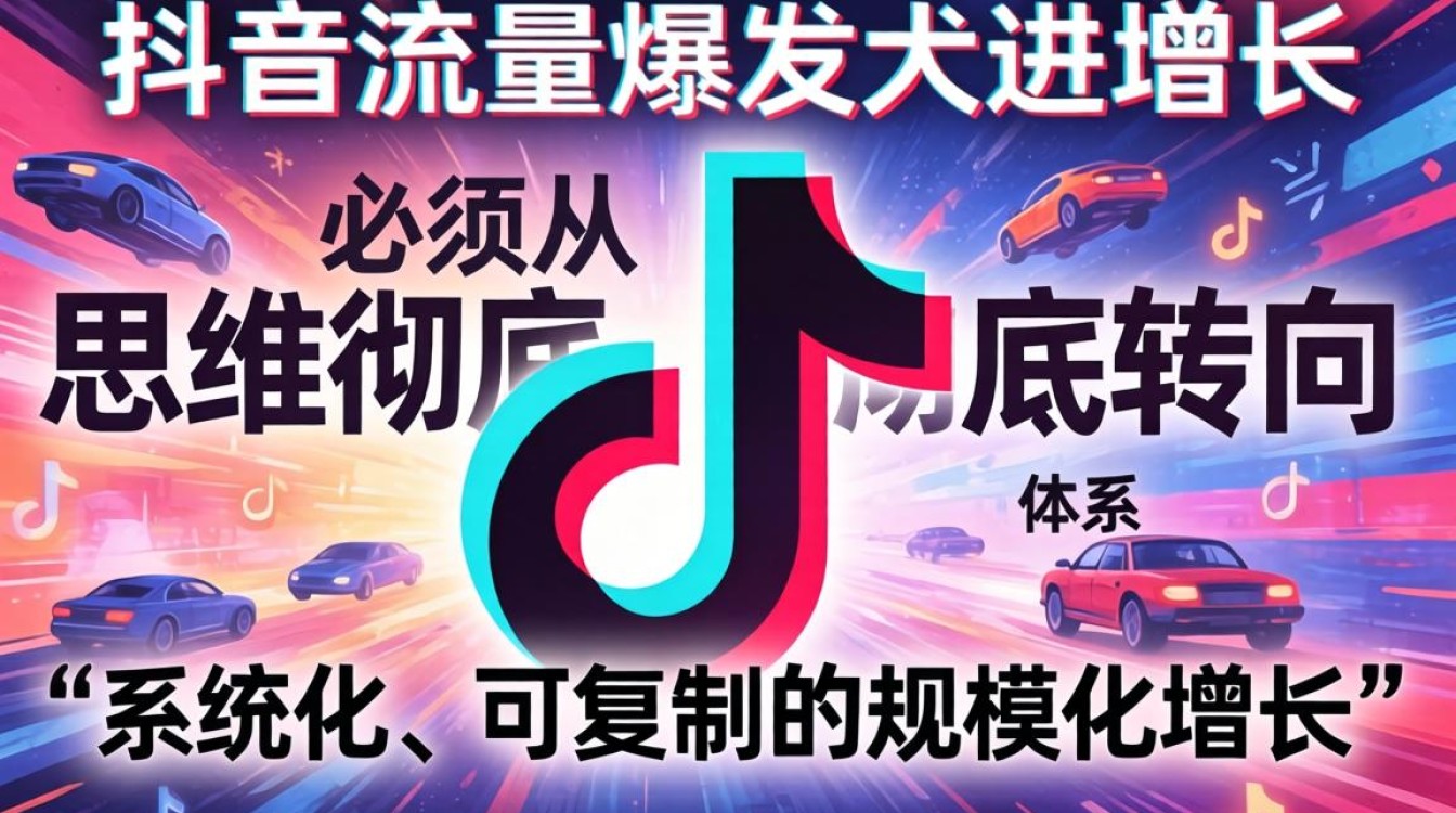 抖音规模化增长专业方法