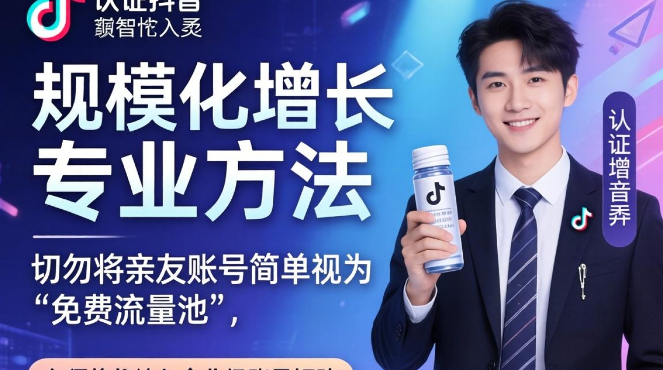 抖音账号认证流程及规模化增长专业方法