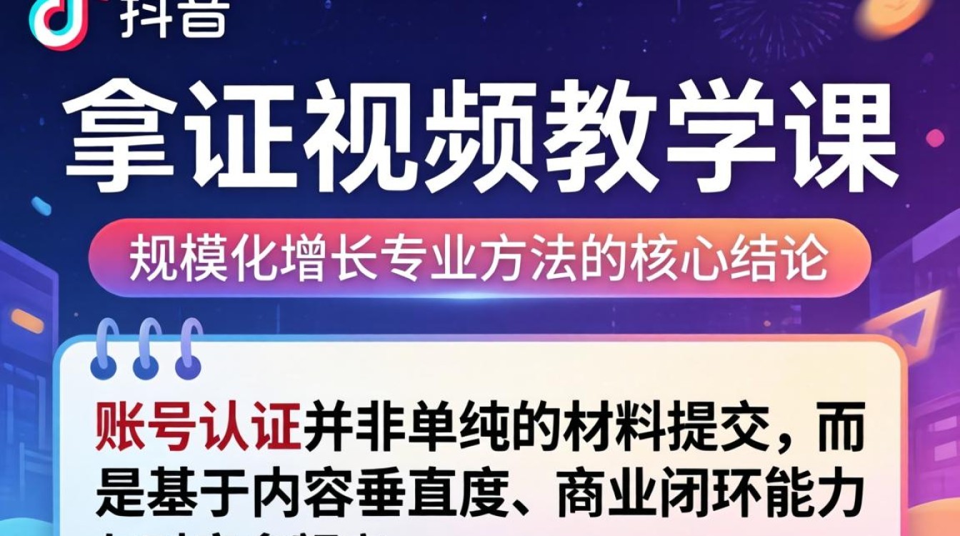 抖音怎么拿证视频教学课