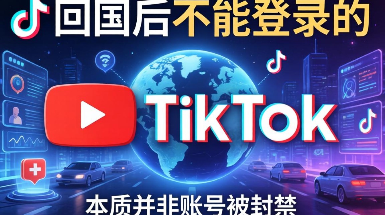 YouTube 回国后不能登录 tiktok 怎么办