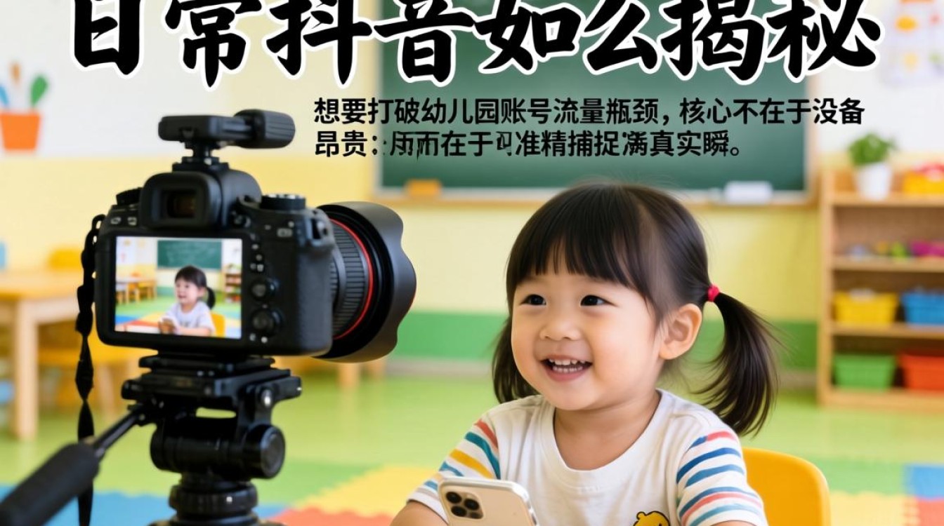 抖音幼儿园账号怎么拍才火