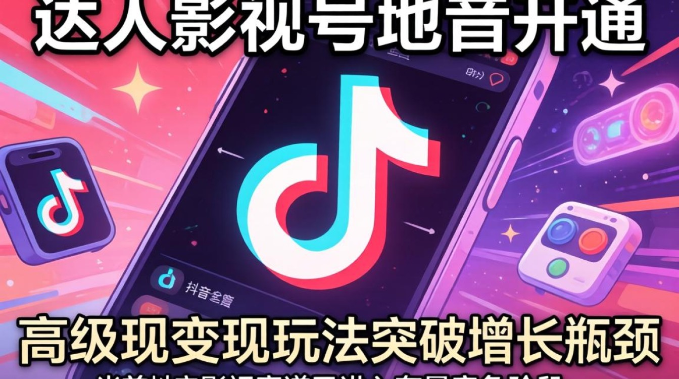 抖音达人影视号怎么开通