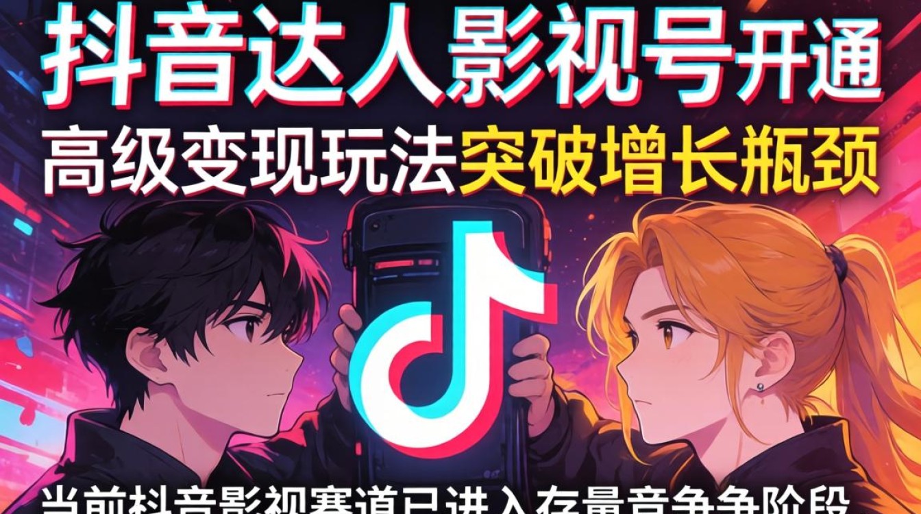 抖音达人影视号怎么开通