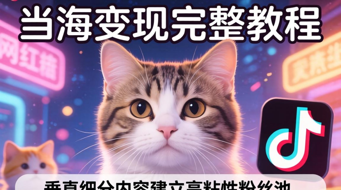 TikTok 网红猫视频 出海变现完整教程