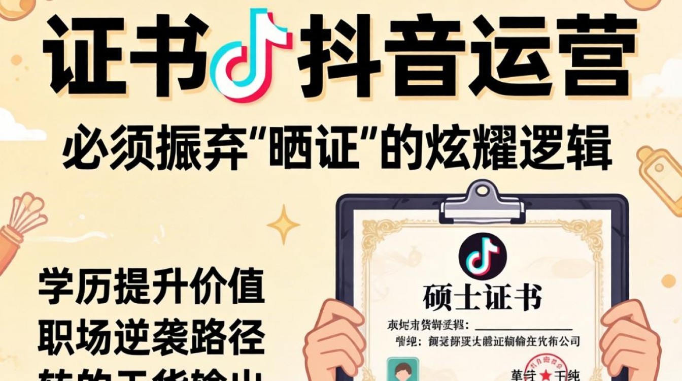 硕士证书抖音文案怎么做