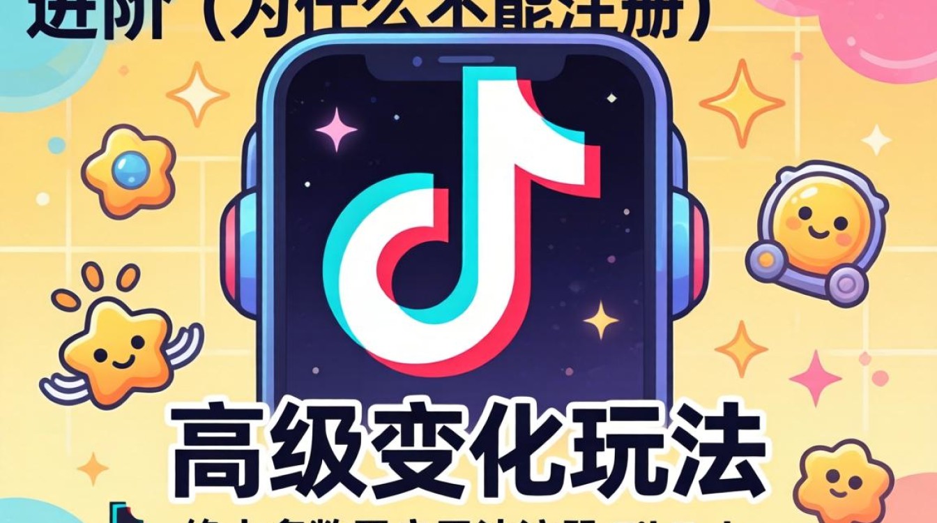 tiktok无法注册原因及高级变现玩法
