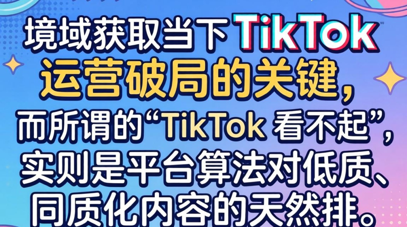 公域获取今天TIKTOK看不起突破流量瓶颈