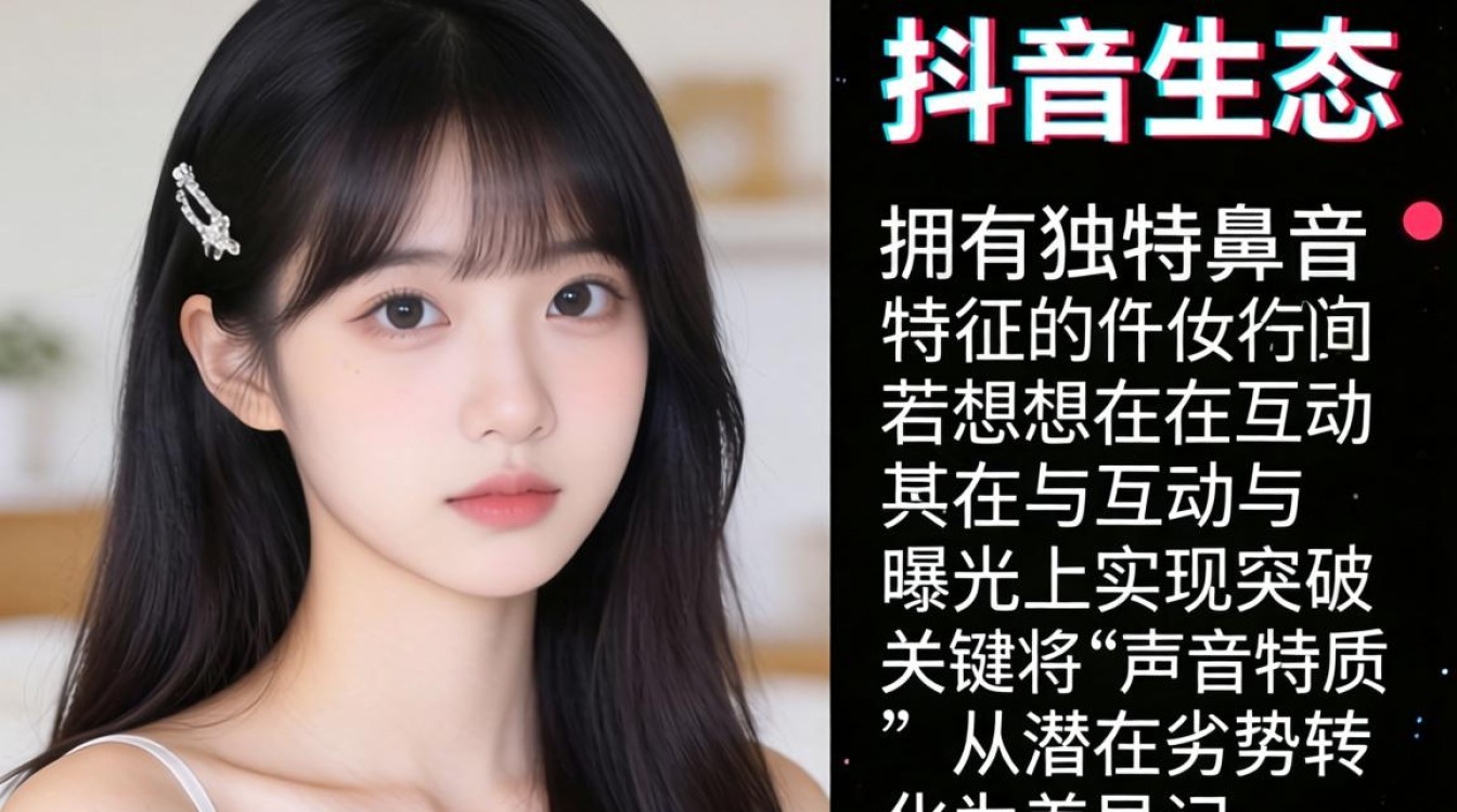 抖音鼻音女孩互动技巧与内容曝光机制
