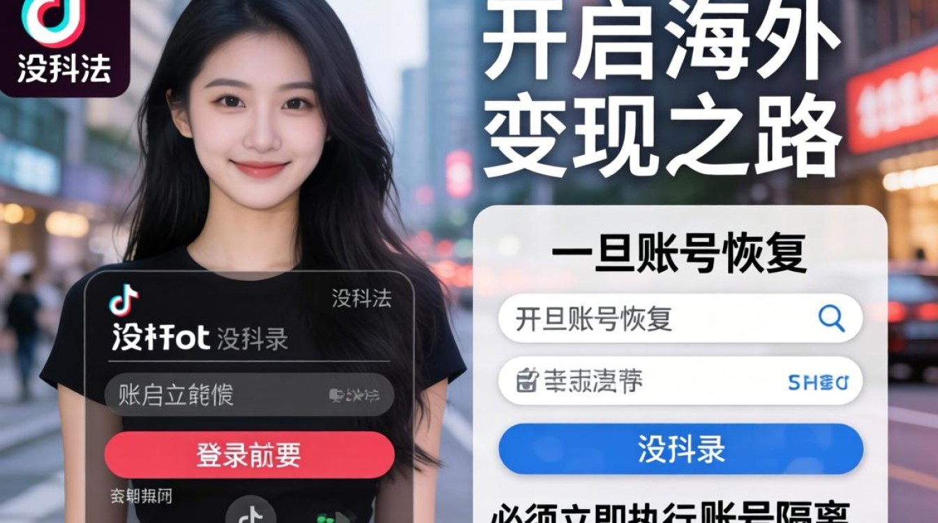 TikTok 登录失败解决方法与海外市场变现技巧