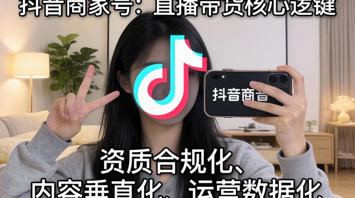 抖音商家号认证流程与直播带货技巧