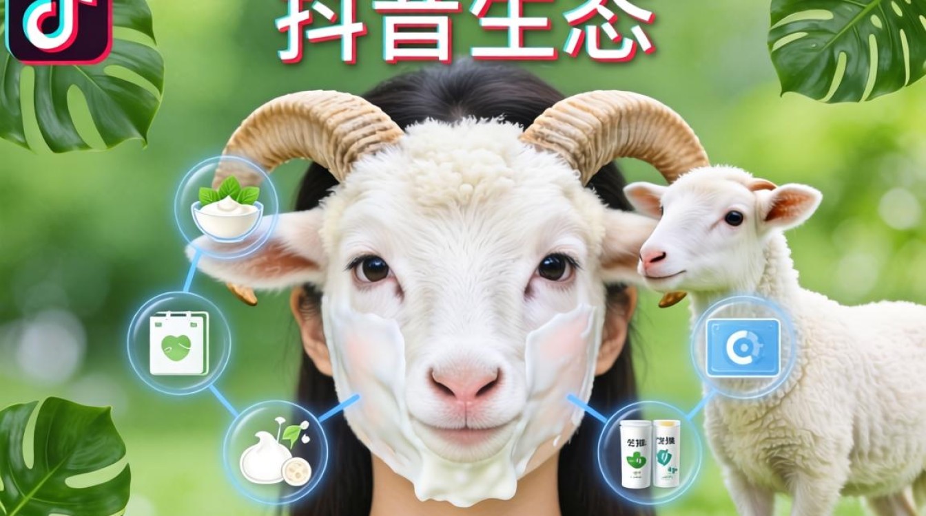 抖音羊奶面膜特效怎么弄