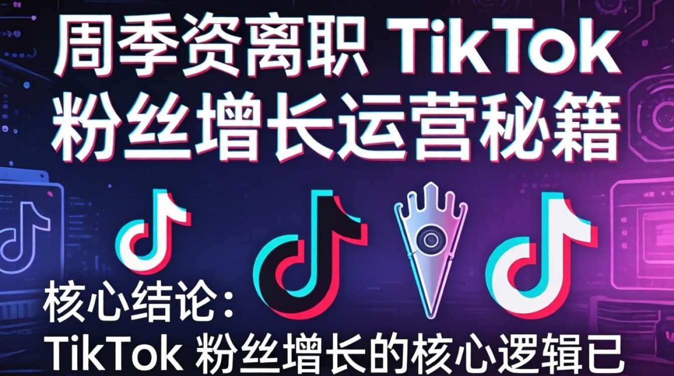 抖音周受资离职TikTok粉丝增长运营秘籍