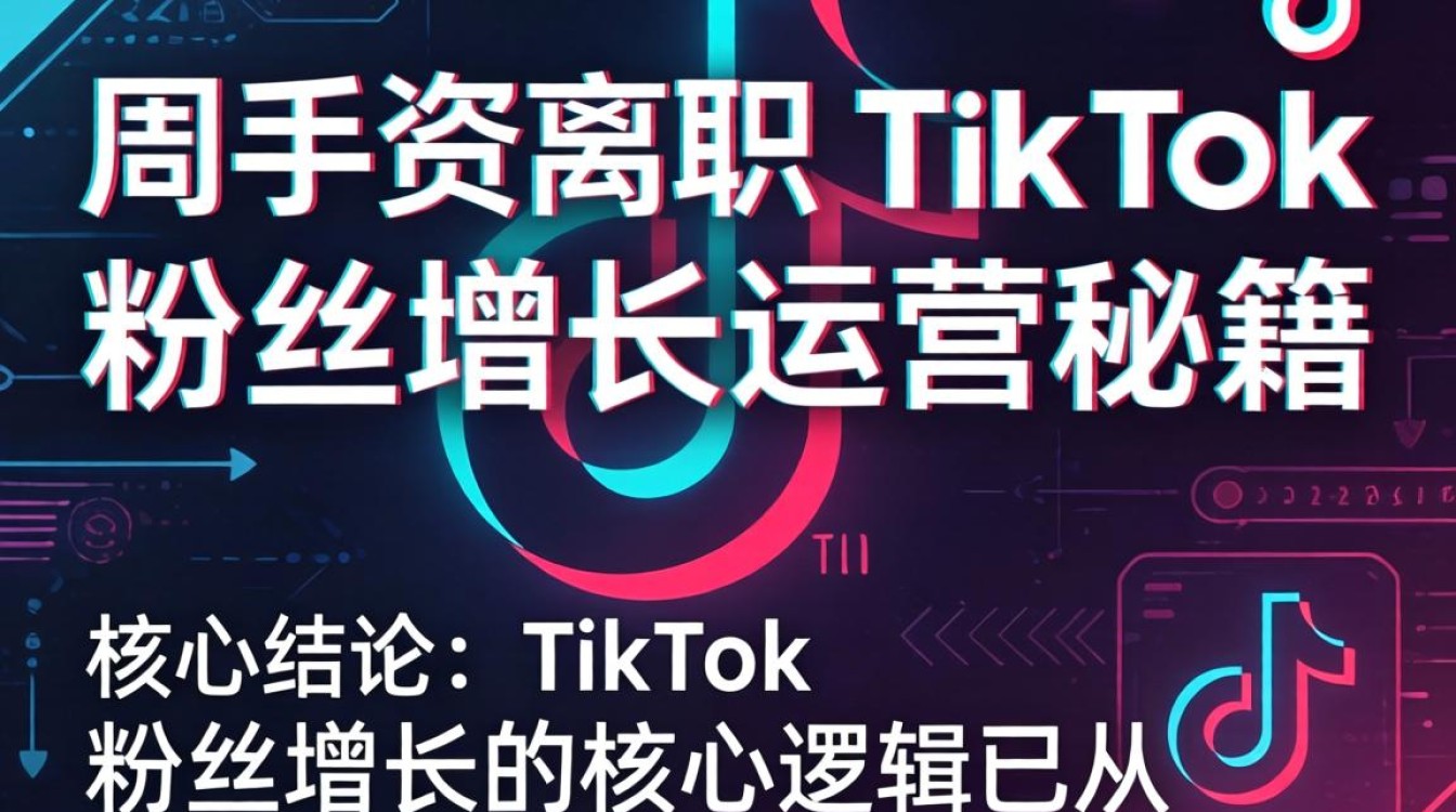 抖音周受资离职TikTok粉丝增长运营秘籍