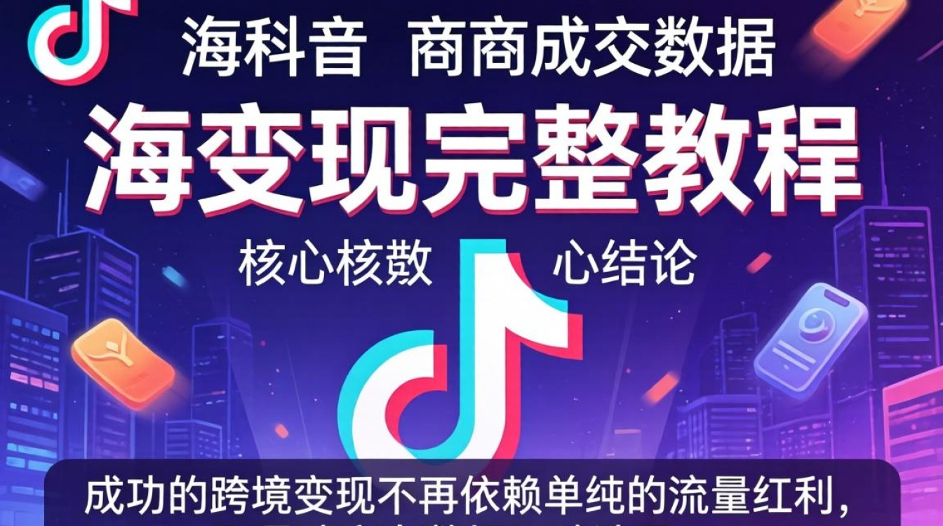 TikTok 电商成交数据 出海变现完整教程