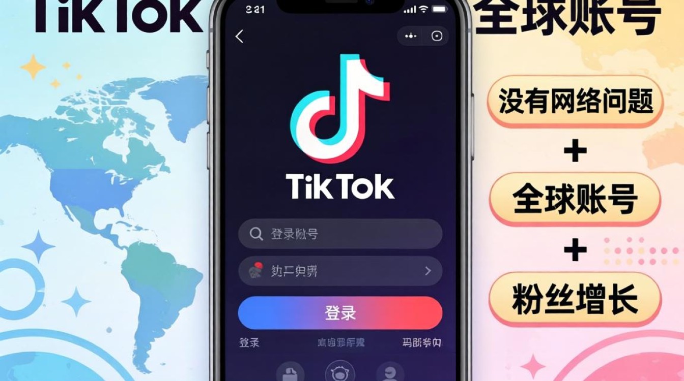 TikTok 登录账号没有网络怎么办