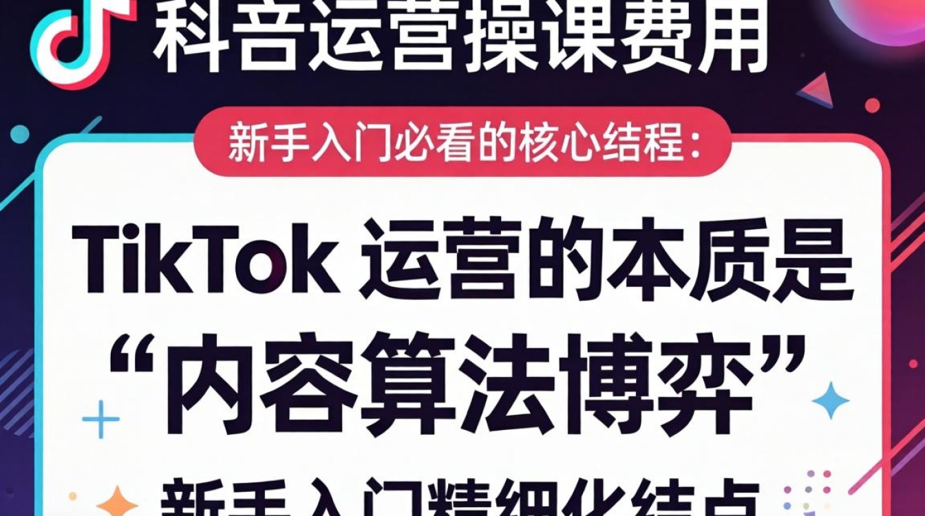 TikTok 运营实操教程新手入门必看
