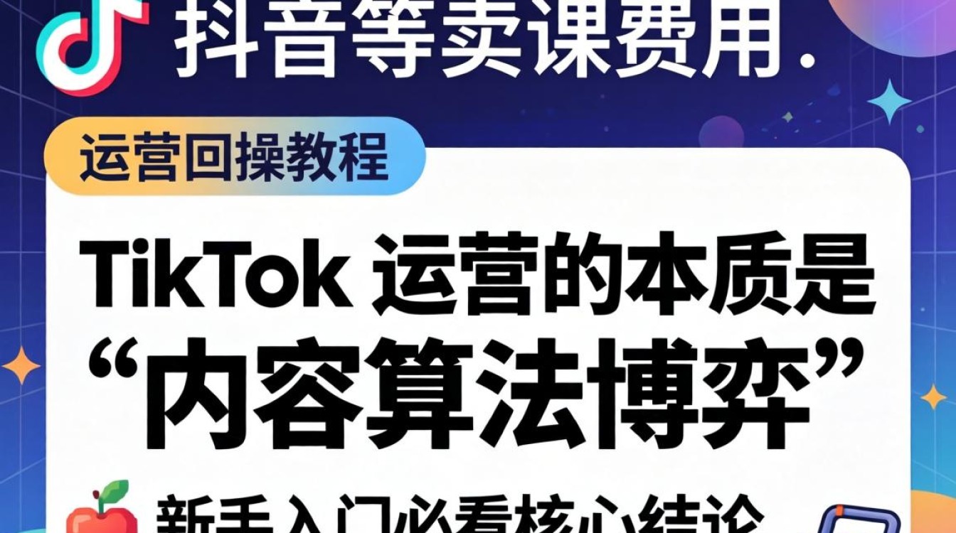 TikTok 运营实操教程新手入门必看