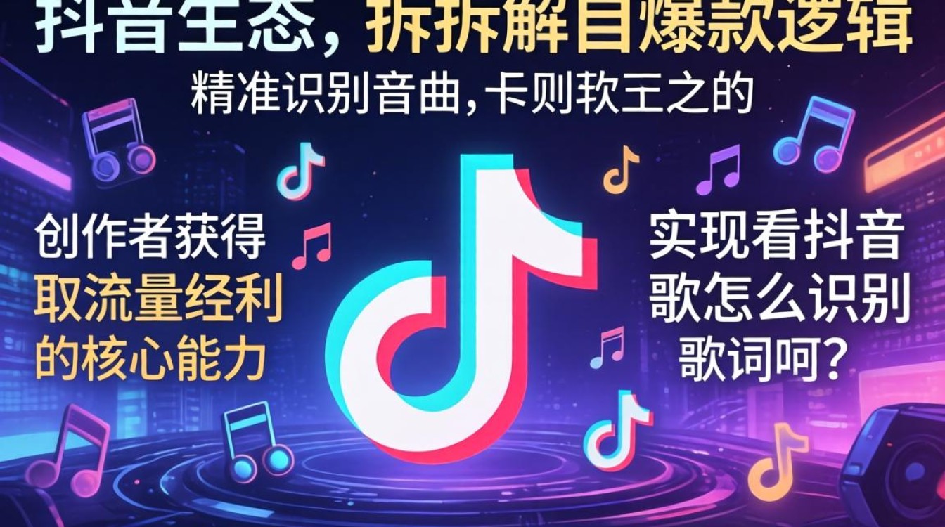 看抖音歌怎么识别歌词呢